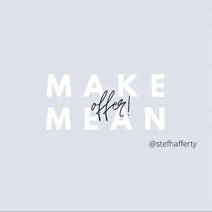 Accepting all reasonable offers!